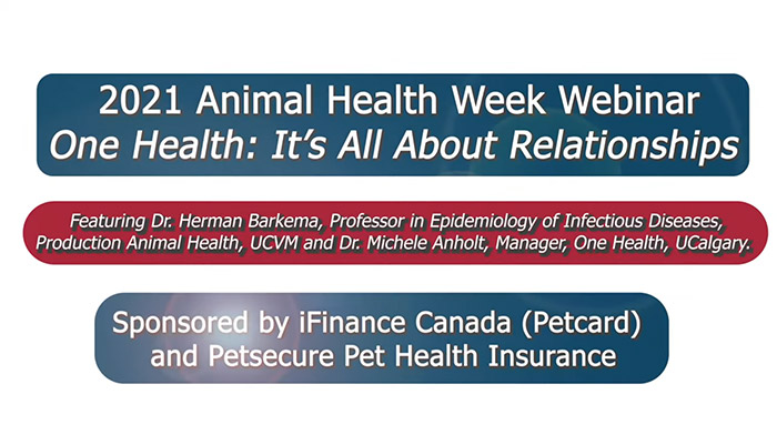 Animal Health Week 2021 Webinar Screenshot