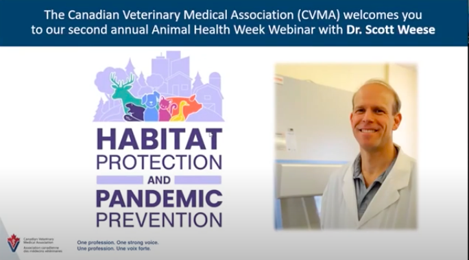 Animal Health Week 2022 Webinar Screenshot